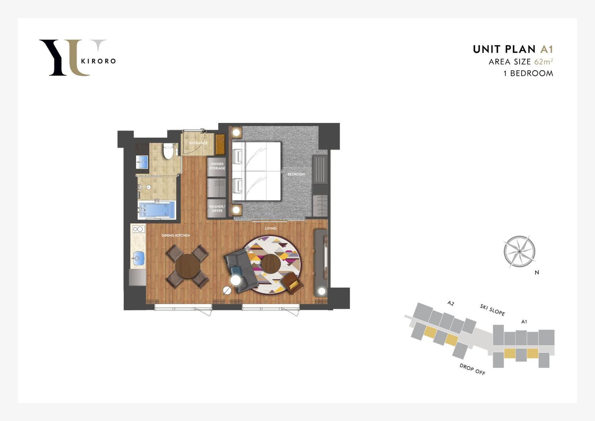Yu Kiroro, Ski-In Ski-Out Luxury Residences Akaigawa Zimmer foto